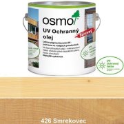 OSMO 426 Červený smrek, UV Ochranný olej farebný Extra 0,75 l