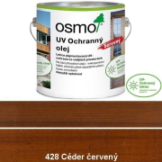 OSMO 428 Céder, UV Ochranný olej farebný Extra 2,5 l