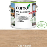 OSMO 429 Natural, UV Ochranný olej farebný Extra 0,75 l