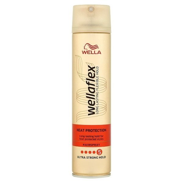 Wellaflex Heat Creations, lak na vlasy pre ultra silné spevnenie 250 ml