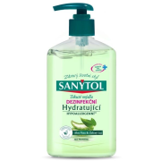 SANYTOL Dezinfekčné hydratačné mydlo Aloe vera a zelený čaj 500 ml