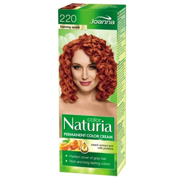Joanna Naturia Color 220 - ohnivá iskra, farba na vlasy 1 ks - 220