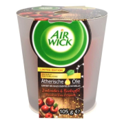 AIR WICK Essential Oils škorica a pečené jablko sviečka 105 g