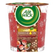 AIR WICK Essential Oils mrazené jablko & korenie vonná sviečka 105 g