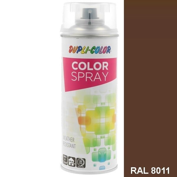 Dupli Color Dupli Spray RAL 8011 orechovo hnedá 400 ml - RAL 8011