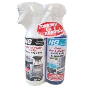 HG čistič na rúry a grily + čistič skla 2 x 500 ml