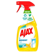 Ajax Boost Glass Vinegar + Lemon čistič okien 750 ml
