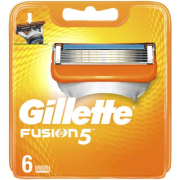 GILLETTE Fusion 5 náhradné hlavice 6 ks