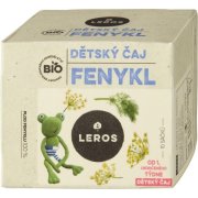 Leros BIO detský feniklový čaj 10 x 1,5 g, 10 ks