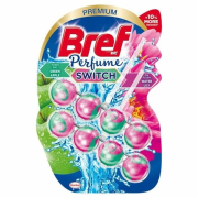 BREF Perfume Switch Apple - Water Lily, tuhý wc blok 2 x 50g