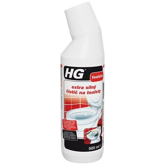 HG extra silný čistič na toalety 500 ml - 0,5l