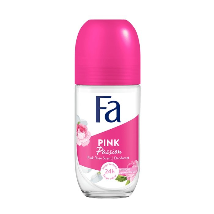 FA Pink Passion guľôčkový antiperpirant roll-on 50 ml