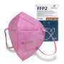 LANGCI Ružový respirátor FFP2, 20 ks