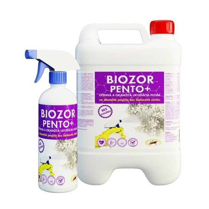 BIOZOR Pento, sanitárny prípravok proti pliesni 1l