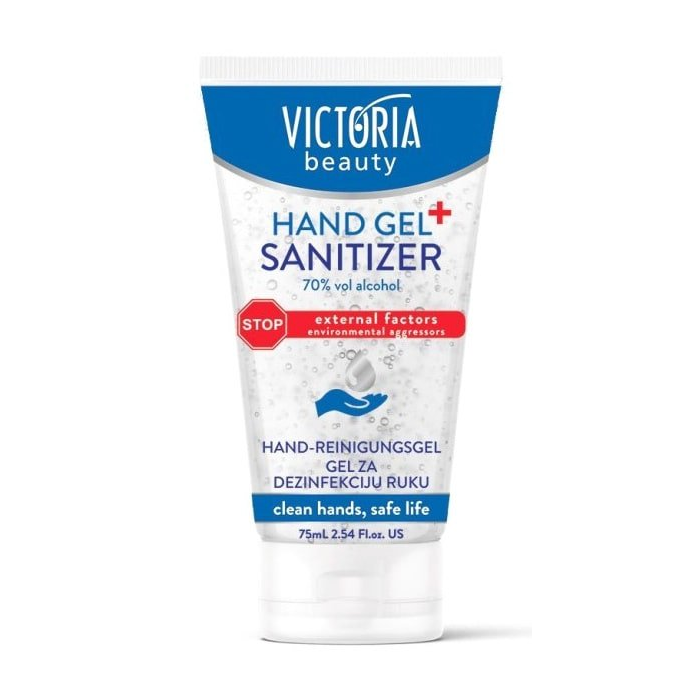 VICTORIA Beauty dezinfekčný gél na ruky 75 ml