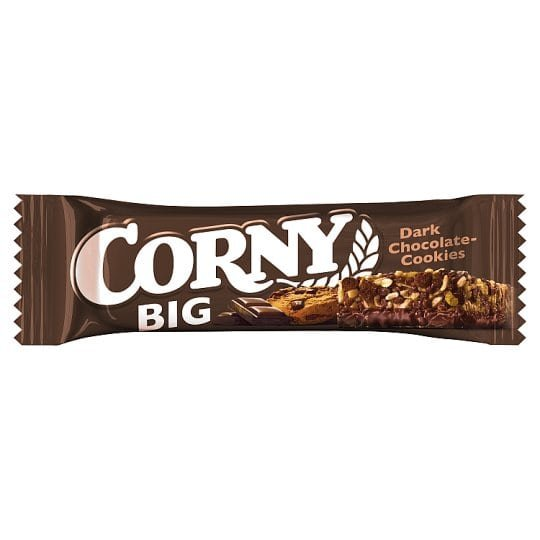 CORNY Big Horká čokoláda, cereálna tyčinka 50 g - horká čokoláda