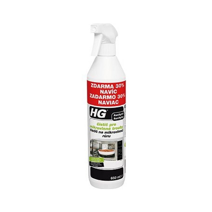 HG čistič na mikrovlnné rúry 0,5 l +30%