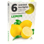 Vonné čajové sviečky Lemon, s vôňou citrónu 6ks