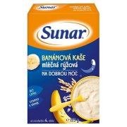Sunar Banánová kašička na dobrú noc mliečna 225 g