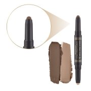 Max Factor Krémové očné tiene v ceruzke 2v1 02 Warm Taupe & Amber Brown 15g