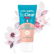 MISS SPORTY So Clear Foundation, antibakteriálny make up 002 Medium, 30 ml