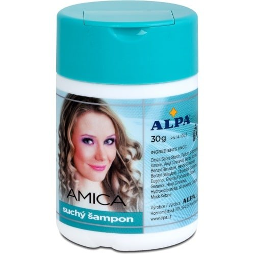 Amica, suchý šampon pro odmastění vlasů 30 g