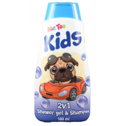 Me Too Kids Racing Bulldog 2v1 šampón a sprchový gél 500 ml