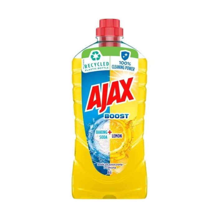 AJAX Boost Baking Soda & Lemon, univerzálny čistiaci prostriedok 1 l