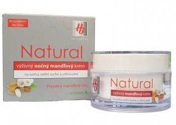 HB Cosmetics Natural výživný mandľový krém nočný 50 ml - nočný