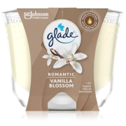 GLADE Romantic Vanilla Blossom, vonná sviečka 224 g