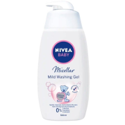 NIVEA Baby Micellar Mild Washing Gel, Detský micelárny gél 500 ml