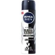NIIVEA Men Invisible for Black & White, antiperspirant sprej 150 ml