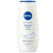 NIVEA Creme Soft, ošetrujúci sprchový gél 250 ml