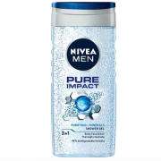NIVEA Men Pure Impact, sprchový gél 250 ml