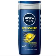 NIVEA Men Power, sprchovací gél pre mužov 250 ml