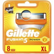 GILLETTE Fusion Power, náhradné hlavice 8 ks