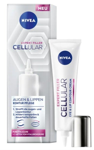 NIVEA Spevňujúci očný krém Expert Filler Cellular, 15 ml