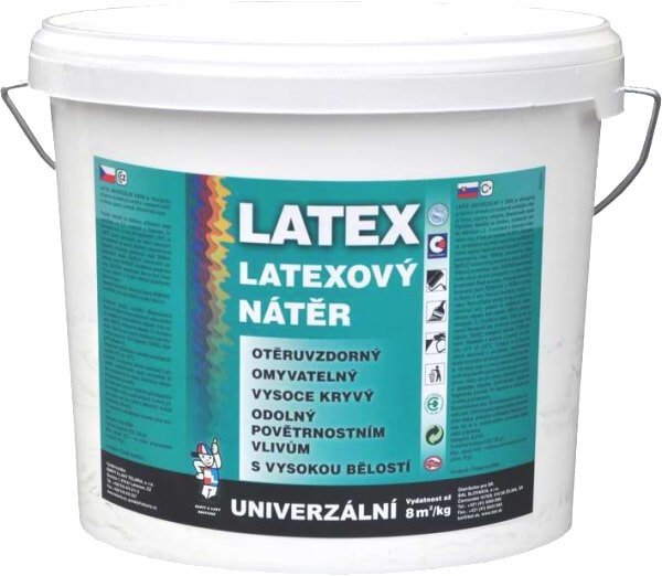LATEX V 2020, univerzálna ekologická farba, biela 5 kg - 5 kg