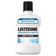 LISTERINE Advanced White Mild Taste, ústna voda 1 l