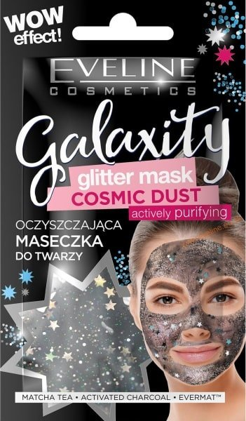 EVELINE Galaxity glitrová maska COSMIC DUST aktívne čistiaca 10 ml
