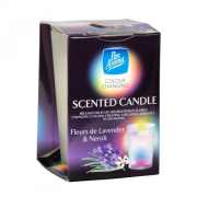 Pan Aroma Scented candle, diodová vonná sviečka Fleurs de Lavender & Neroli 300g