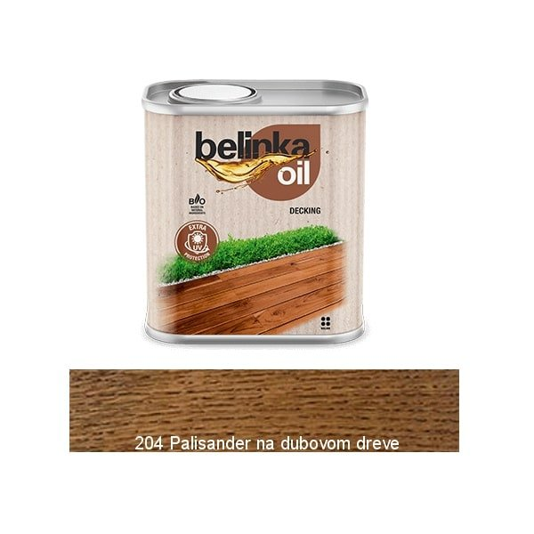 Belinka Oil Decking 204 palisander 0,75 l - 204 palisander