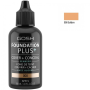 GOSH Foundation Plus+ 008 Golden 30 ml