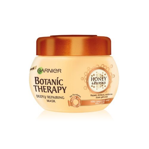 Garnier Botanic Therapy Honey & Propolis, maska na veľmi poškodené vlasy 300 ml - Garnier Botanic Honey, 300ml, vlas