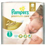 PAMPERS Premium Care 1 Newborn, jednorázové plienky 22ks