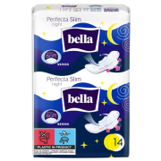 Bella Perfecta Slim Night Extra Soft hygienické vložky 14 ks
