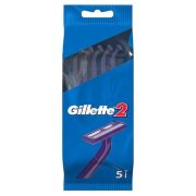 GILLETTE 2 - jednorázové holiace strojčeky 5ks - 1 balenie