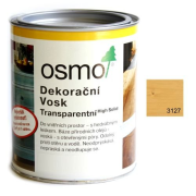 OSMO Dekoračný vosk transparentný - 3127 savana 0,75l