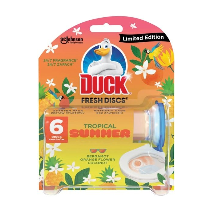 Duck Fresh Discs Tropical Summer wc blok 36 ml