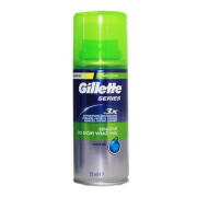 GILLETTE Series Sensitive Skin, gél na holenie pre citlivú pokožku 75 ml